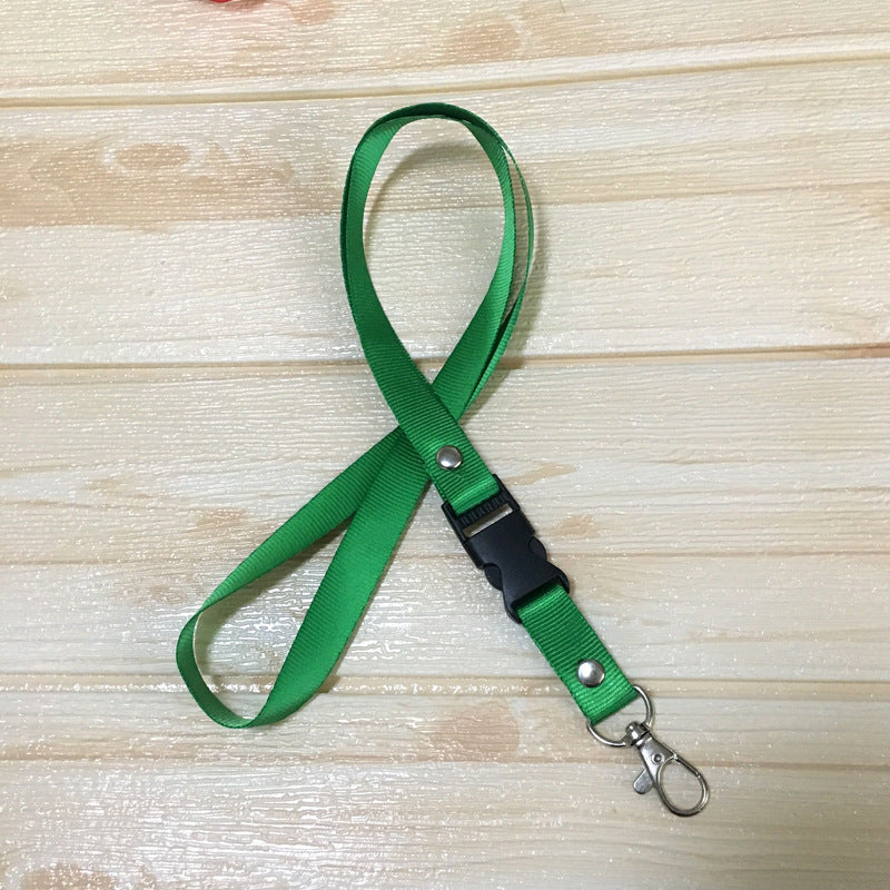 Custom Print Nylon Lanyard with Detachable Buckle