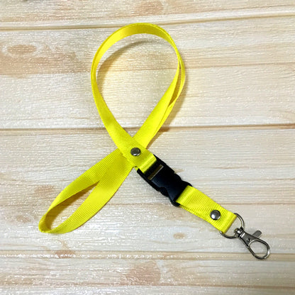 Custom Print Nylon Lanyard with Detachable Buckle