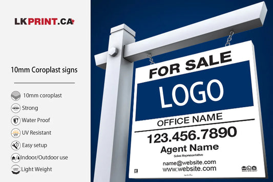 Coroplast Signs - 10mm Heavy Duty For SALE SIGNS