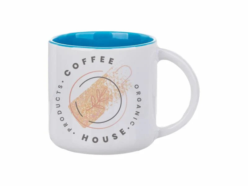 14oz Inner Colored Mug - Full Colour Artwork Sublimation Printed