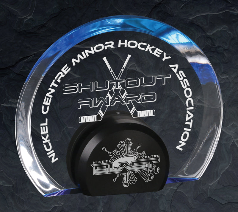 Halo - Radiant Acrylic Award (Available in 3 Colors and Sizes) - Laser Engraving Includes