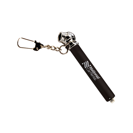 Nano Tire Gauge with Keychain - Laser Engraved Logo