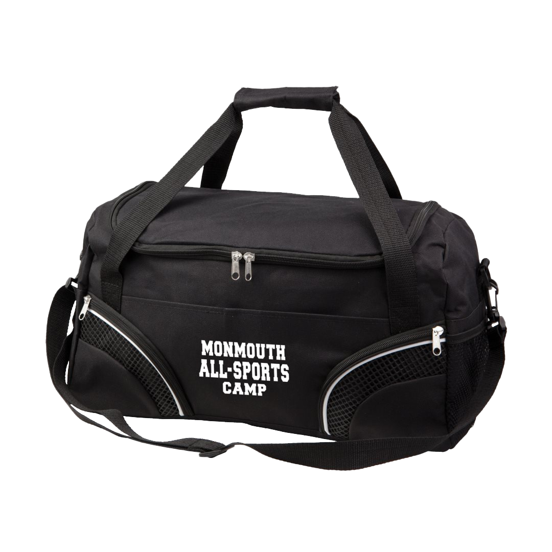 Everywhere Duffel Bag with 2 Corner Pockets 19"W x 11"H x 8.5"D - Single Color or Full Color Printing