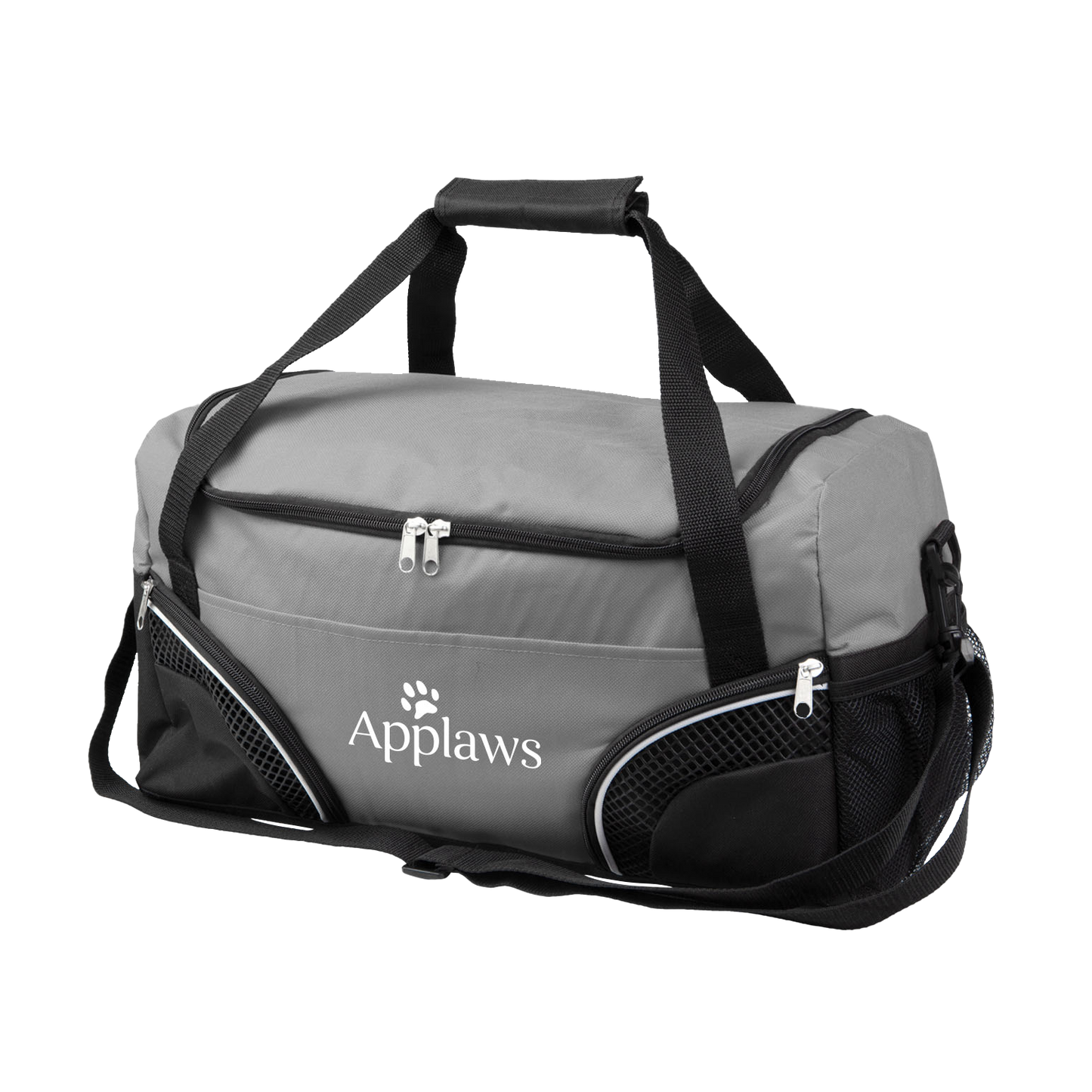 Everywhere Duffel Bag with 2 Corner Pockets 19"W x 11"H x 8.5"D - Single Color or Full Color Printing