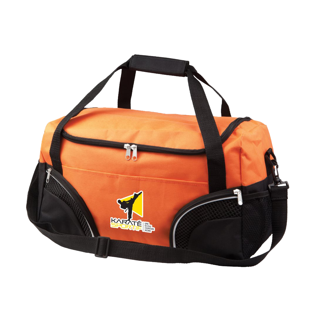 Everywhere Duffel Bag with 2 Corner Pockets 19"W x 11"H x 8.5"D - Single Color or Full Color Printing