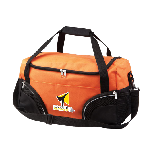 Everywhere Duffel Bag with 2 Corner Pockets 19"W x 11"H x 8.5"D - Single Color or Full Color Printing