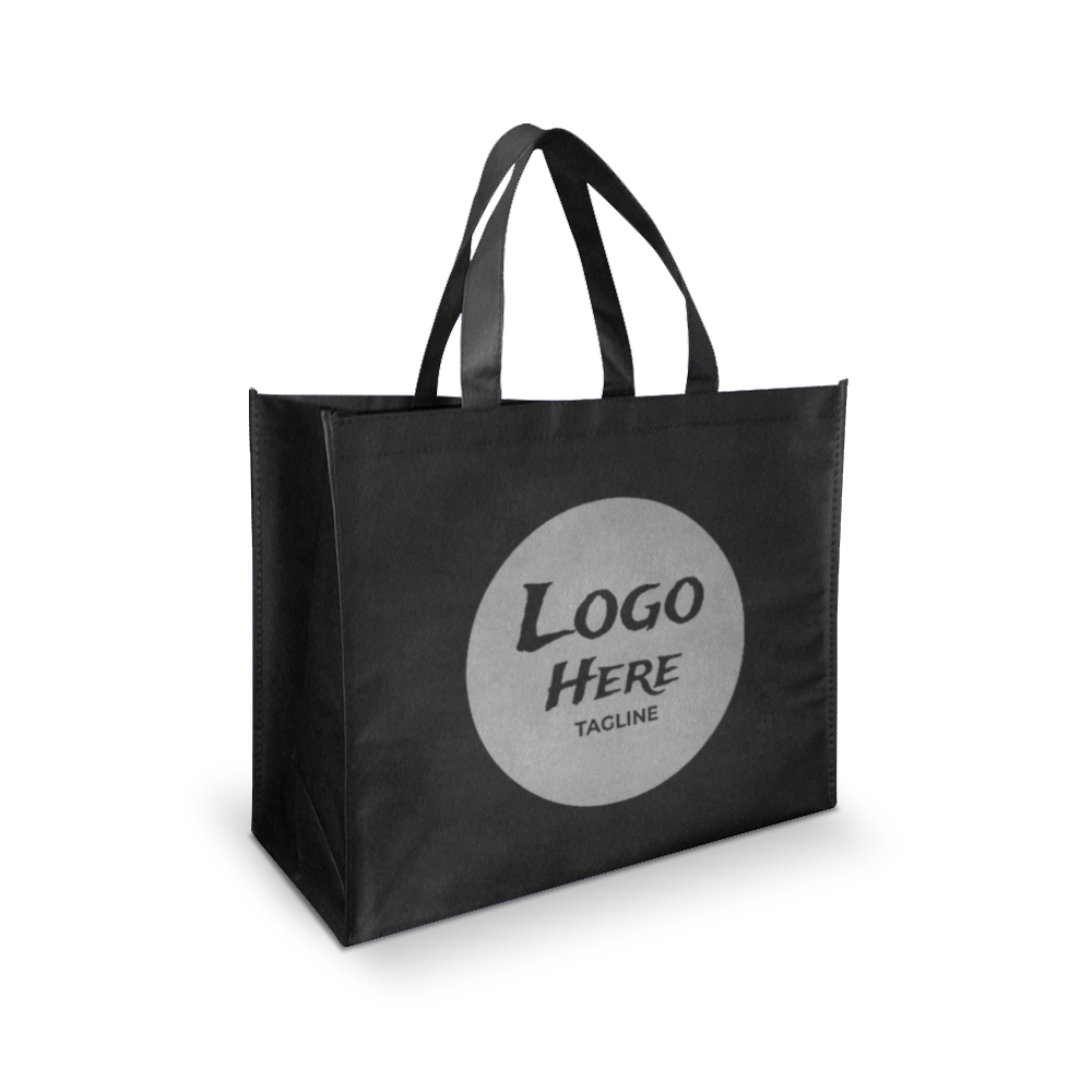 Jumbo Size Promotional Non-woven Bags 80gsm 18"W x 8"D x 14"H