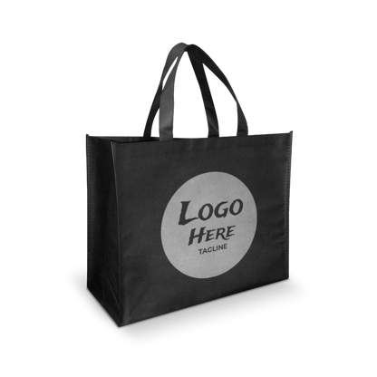 Jumbo Size Promotional Non-woven Bags 80gsm 18"W x 8"D x 14"H