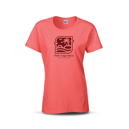 Gildan Ladies' Heavy Cotton T-Shirt (G500L Screen Print)