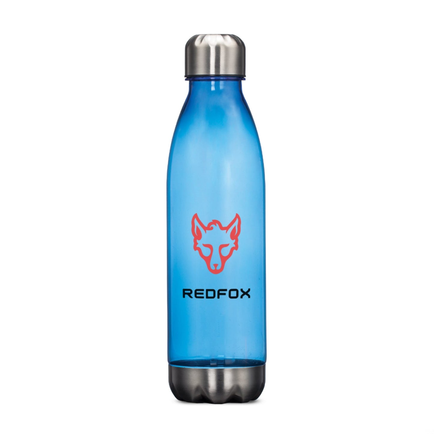 Savasana Translucent AS Water Bottle with Stainless steel Accent Base and Lid 20oz - Single Color or Full Color Printing