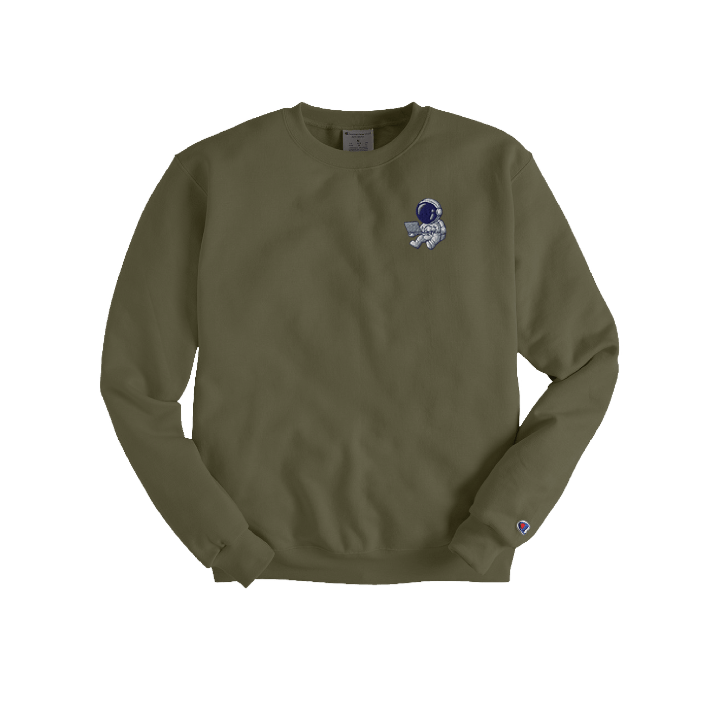 Champion Adult Powerblend® Crewneck Sweatshirt S600 - Embroidered