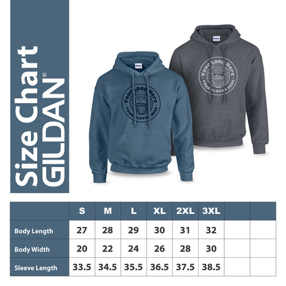 Gildan  Adult Heavy Blend 8oz Hoodie (G185 Screen Print)