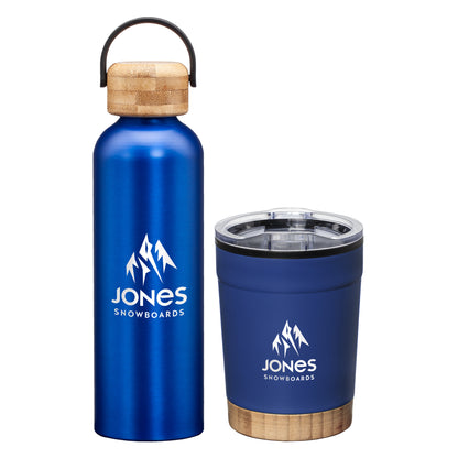 Bambus Bottle & Tumbler Gift Set - Screen Print (Gift Box Includes)