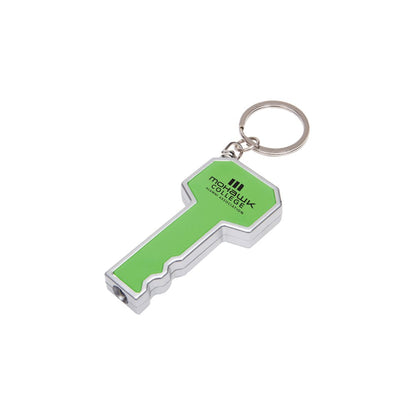 Key LED Flashlight / Keychain - Single or Full Color Logo Printing