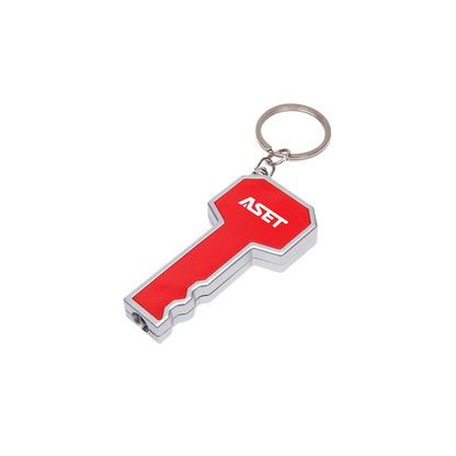 Key LED Flashlight / Keychain - Single or Full Color Logo Printing