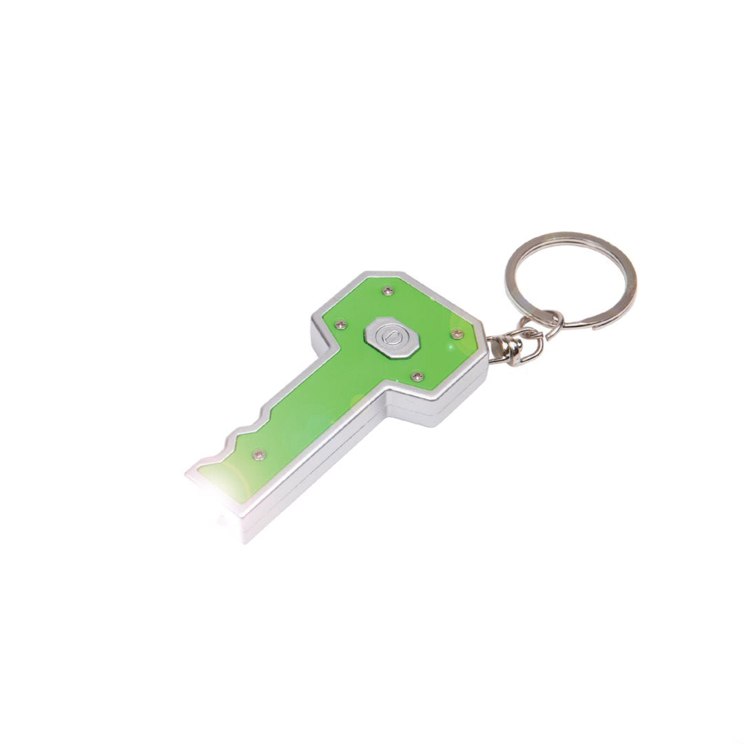 Key LED Flashlight / Keychain - Single or Full Color Logo Printing