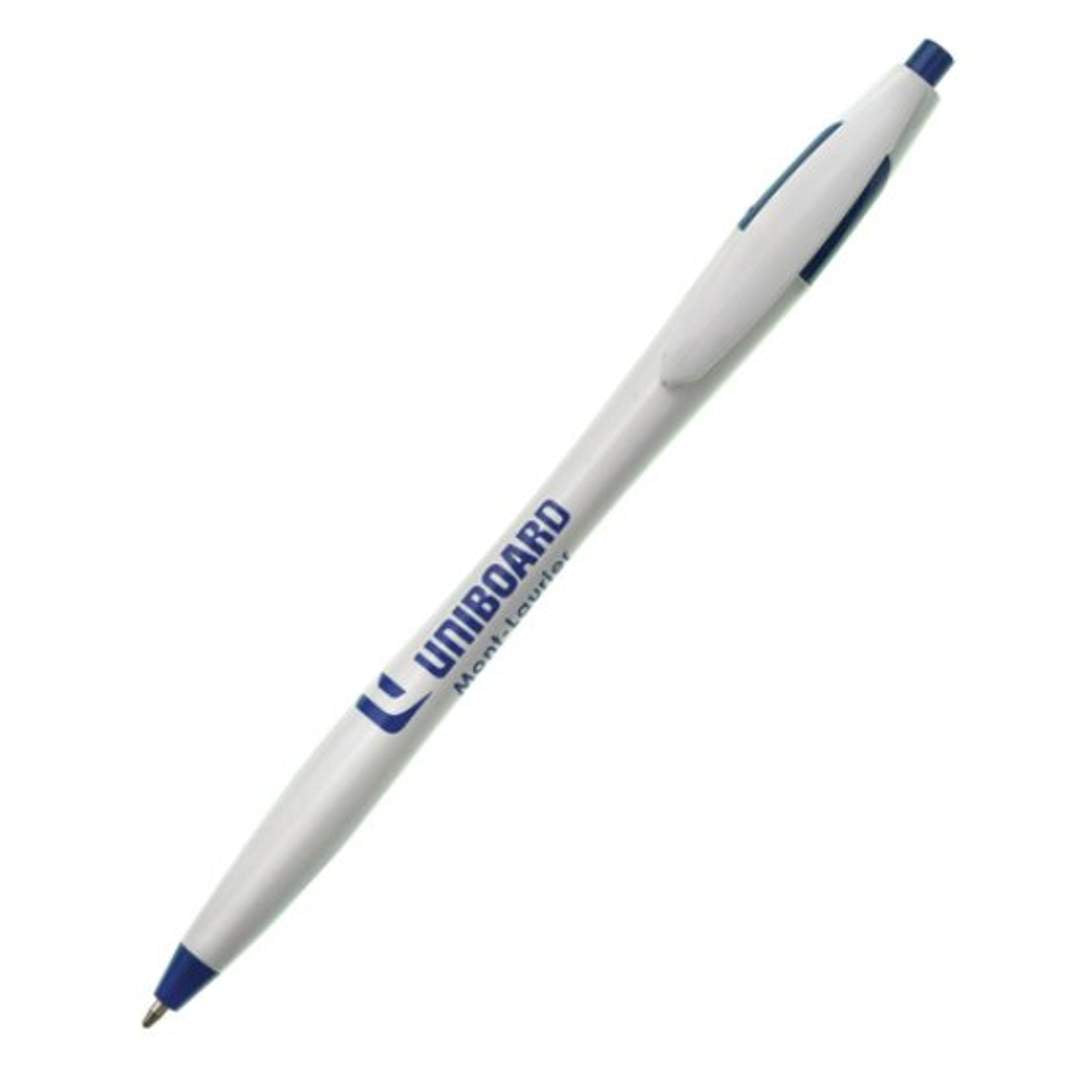 Verda Click-Action Plastic Ballpoint Pen - Single Colour or Full Color Printing