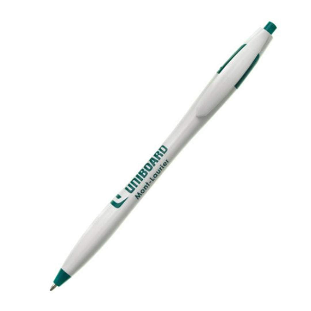 Verda Click-Action Plastic Ballpoint Pen - Single Colour or Full Color Printing