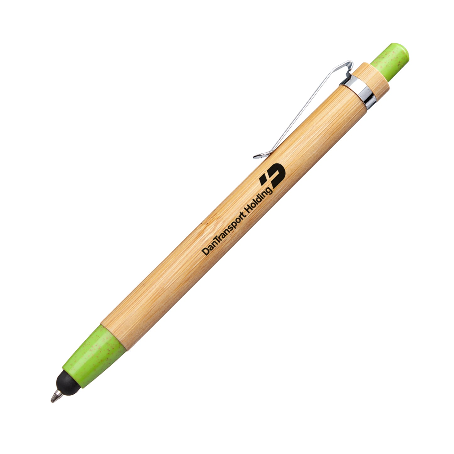 Twain Bamboo Pen & Stylus - Single Color or Full Color Printing