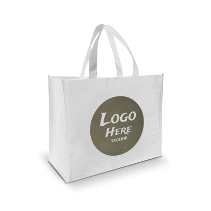 Jumbo Size Promotional Non-woven Bags 80gsm 18"W x 8"D x 14"H