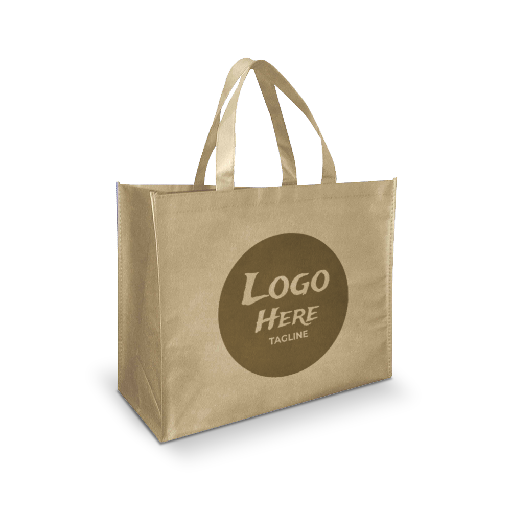 Jumbo Size Promotional Non-woven Bags 80gsm 18"W x 8"D x 14"H