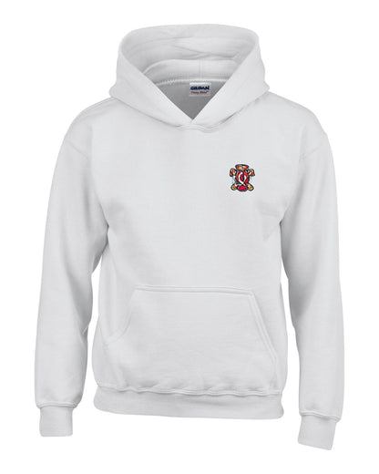 Gildan Youth Heavy Blend Hooded Sweatshirt G185B - Embroidered