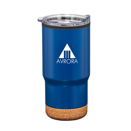 Donana Tumbler w/Cork Base 20oz. - Single Color or Full Color Printing