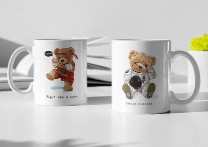 11oz. Customizable White Ceramic Mug - Full Color Sublimation